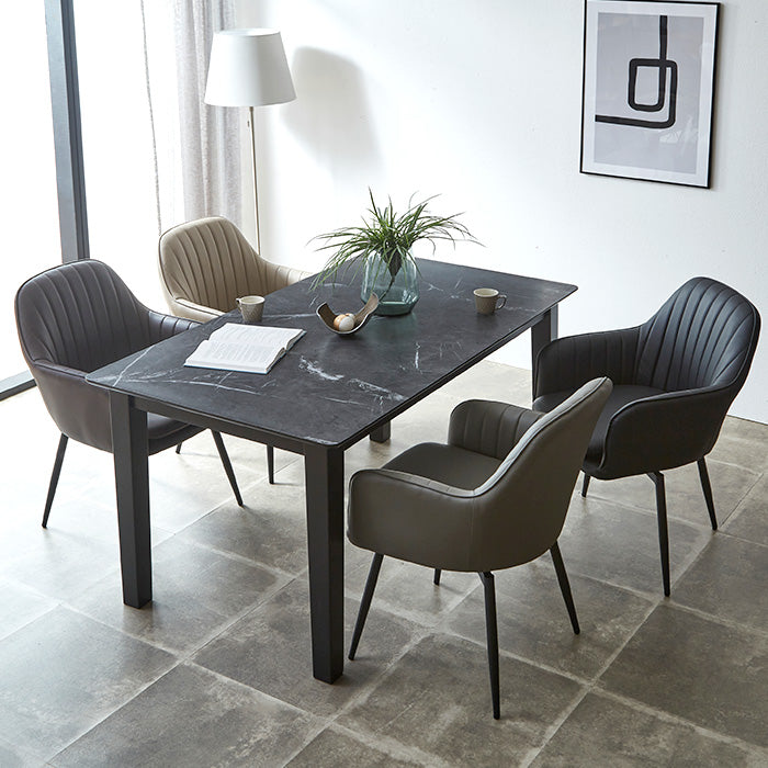 【サボ】 ダイニングチェア 回転